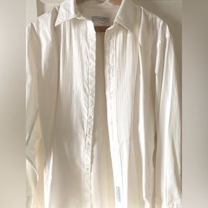Authentic Christian Dior Tuxedo shirt in like-new condition